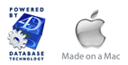Made on a Mac; Powered by 4D